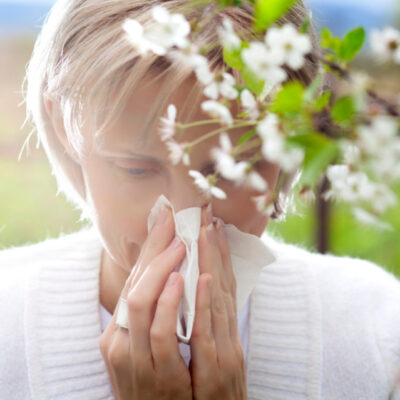 Behandlungen für Sommerallergien und Asthma, Pollen, Atemproblemen