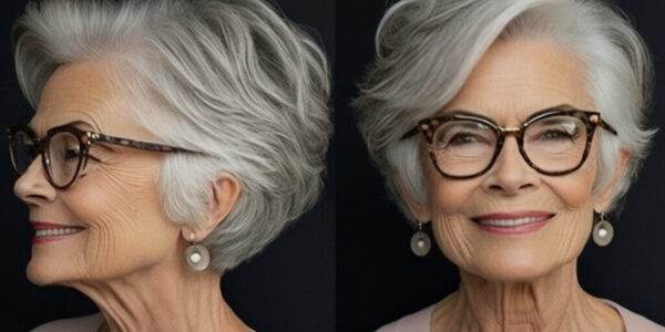 Frisuren ab 60 mit Brille: So wirkst du jünger und frischer